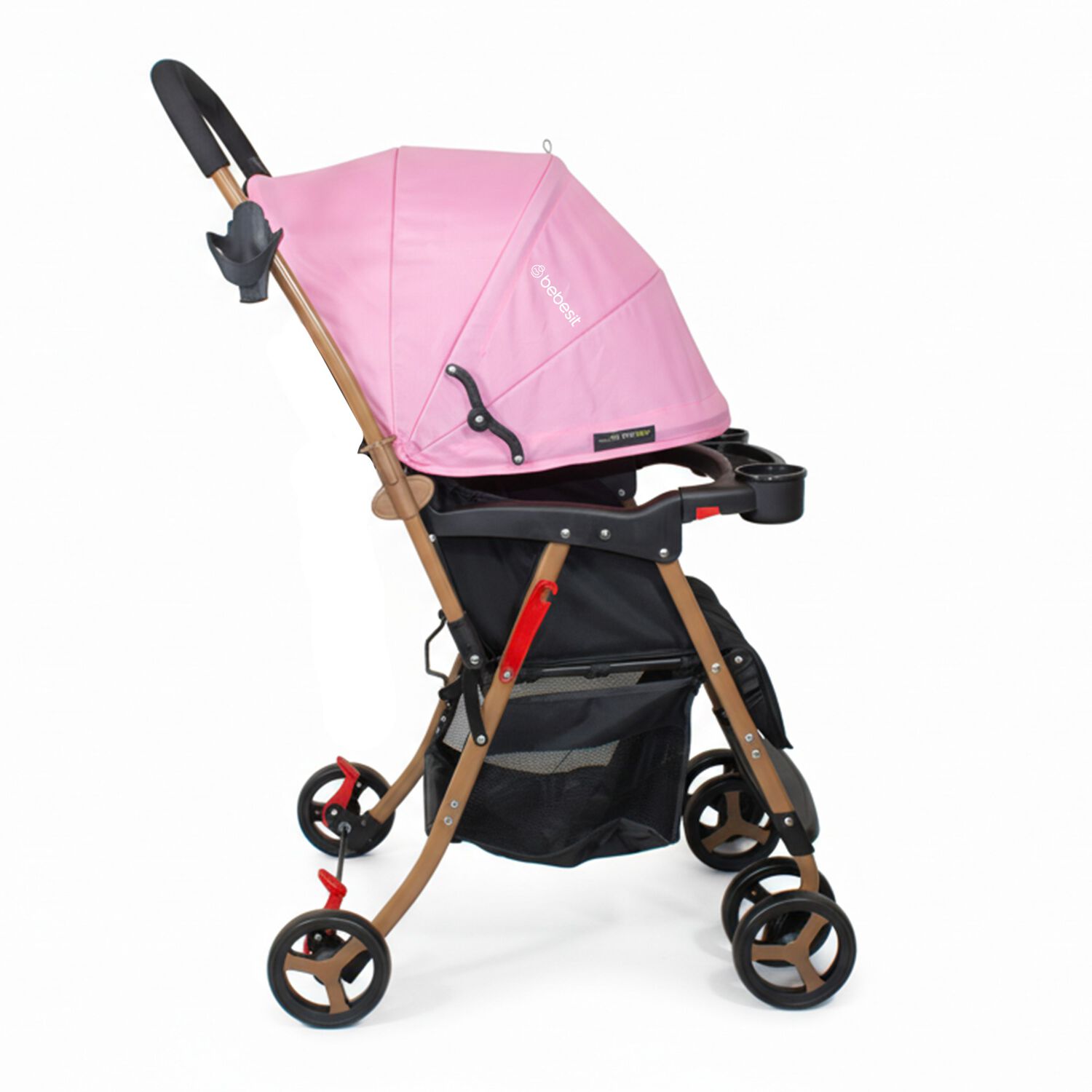 Coche Paseo Twister Gold Rosado image number 3.0